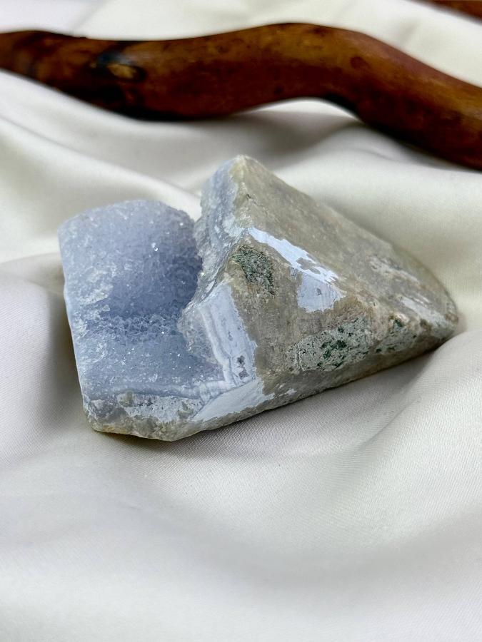 Друза из агата голубого (сапфирин) DRU-7191026, фото 4