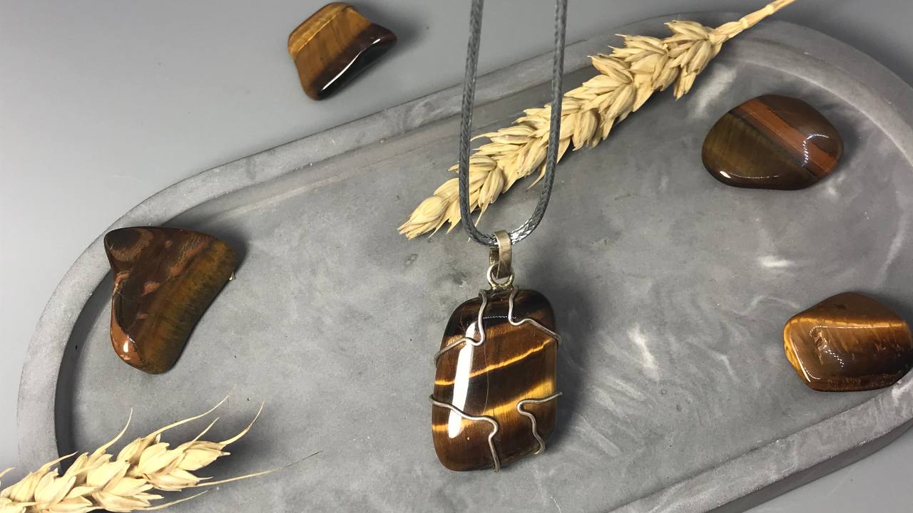 купить Кулон из тигрового глаза , фото 1