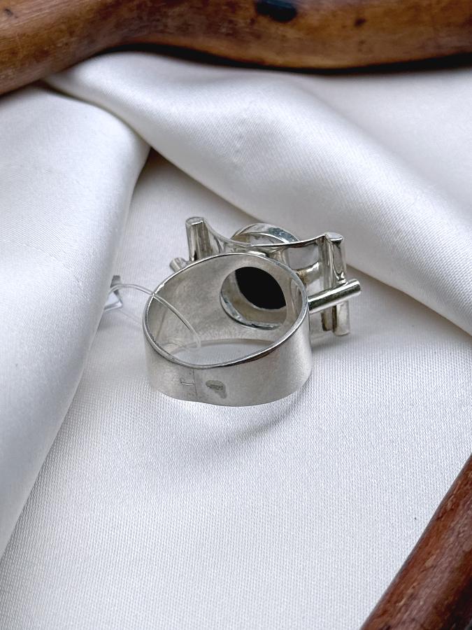 купить Кольцо из серебра с опалом,18,5 размер  , фото 4