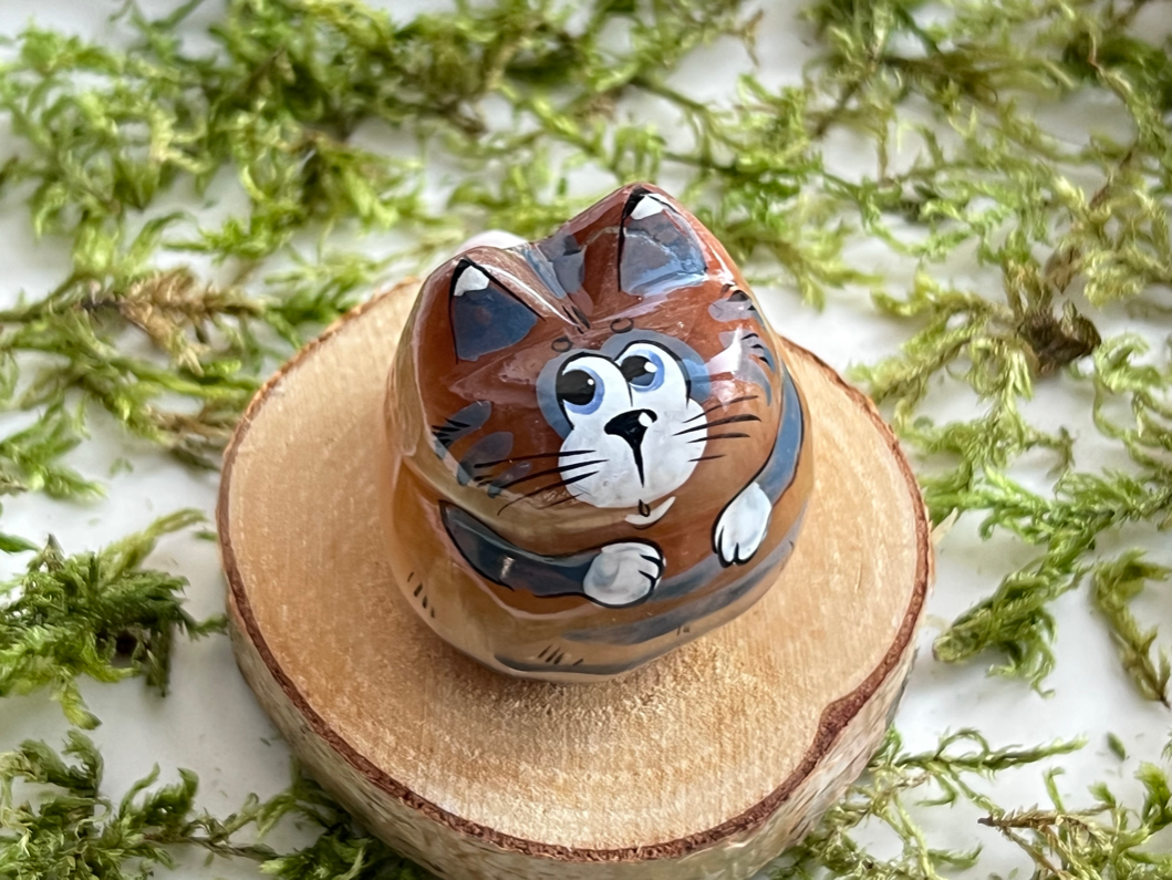 Кот из селенита  FG-0356, фото 2