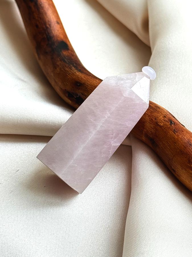 Столбик (обелиск) из кунцита 5 х 2 см U-0045, фото 4