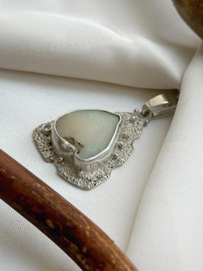 купить Кулон из серебра с опалом  , фото 3