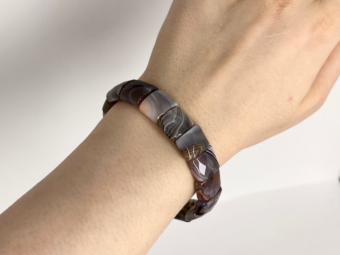 купить Браслет из агата, огранка , фото 1