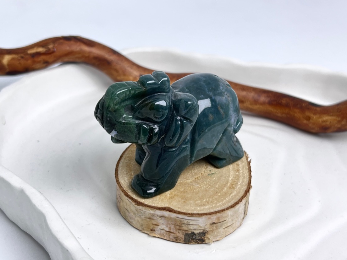 Слон из агата FG-0430, фото 2