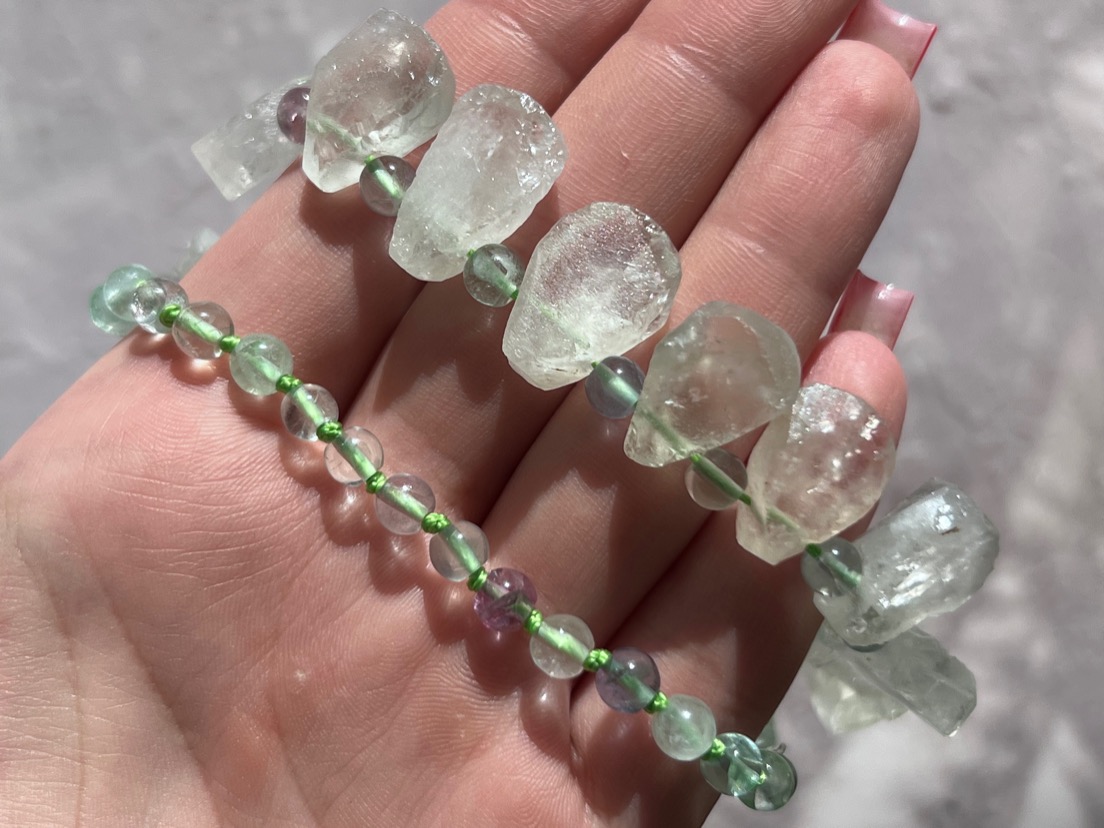 купить Бусы из флюорита , фото 3