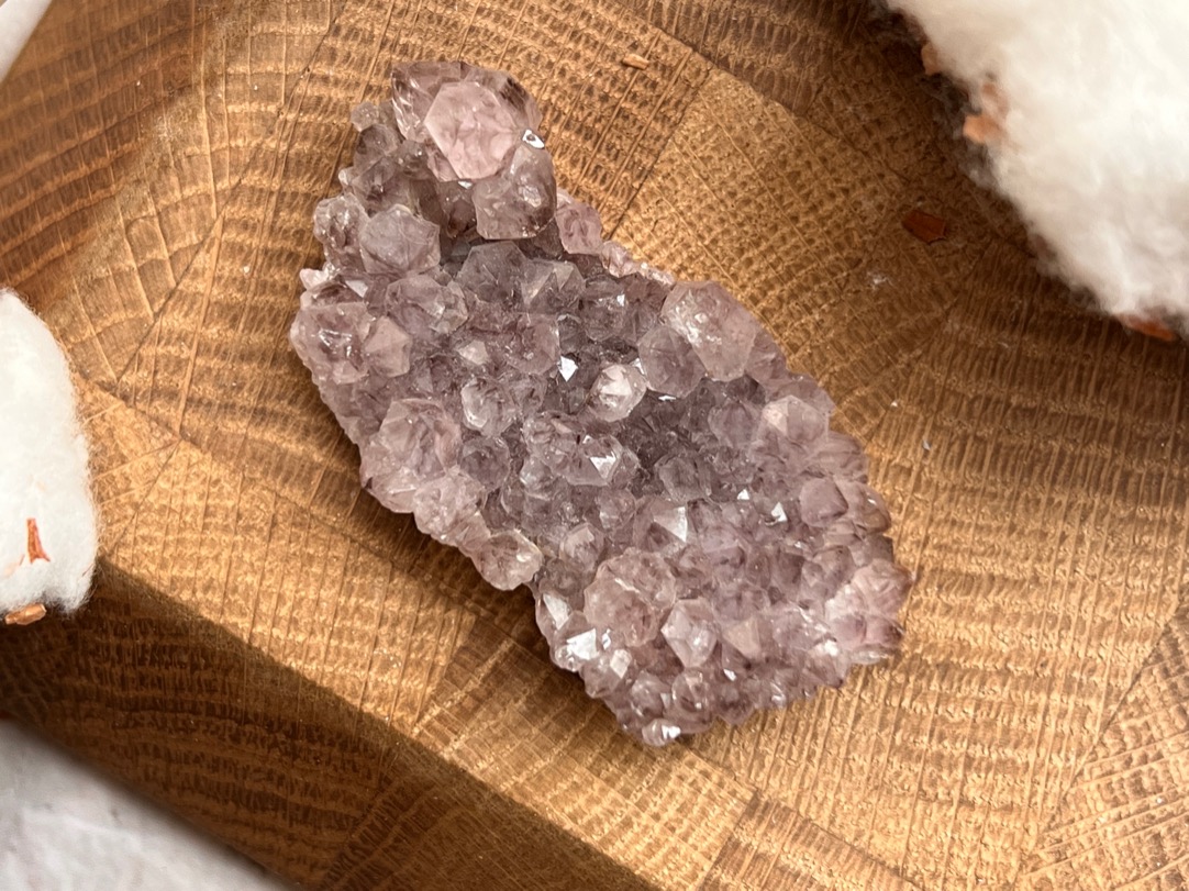 Аметист, друза 1,5 х 2,7 х 5,7 см DRU-0086, фото 3