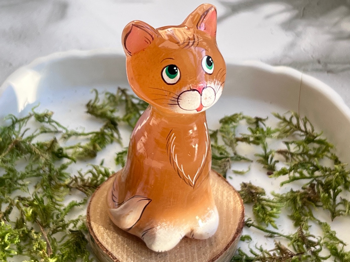Кот из селенита  FG-0371, фото 2
