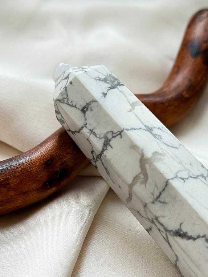 Столбик (обелиск) из магнезита, 8 х 1,9 см ST-0042, фото 2