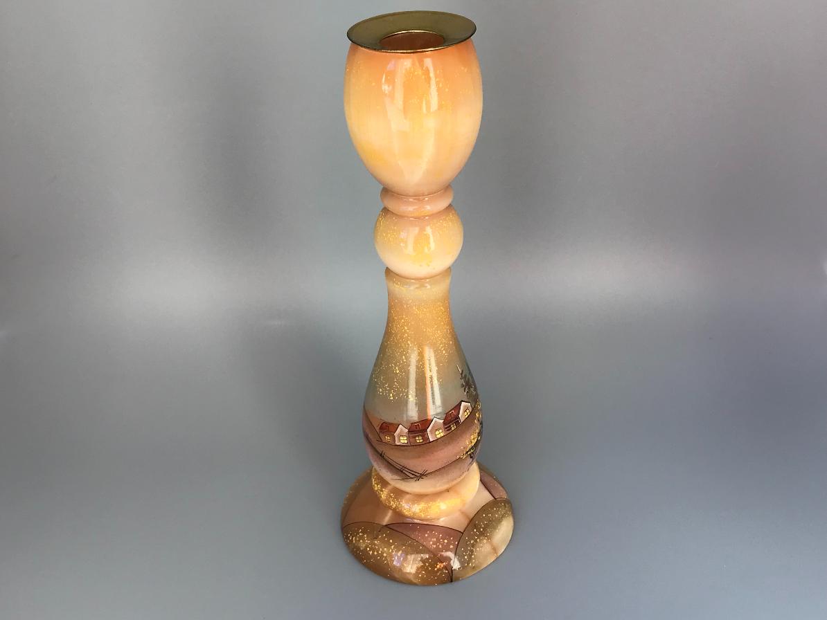 Подсвечник из селенита 20,0х6,9 см PD-0022, фото 2