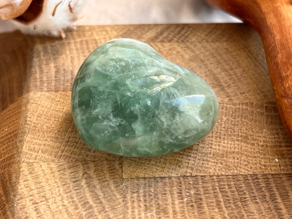 Сердце из флюорита SR-0031, фото 3