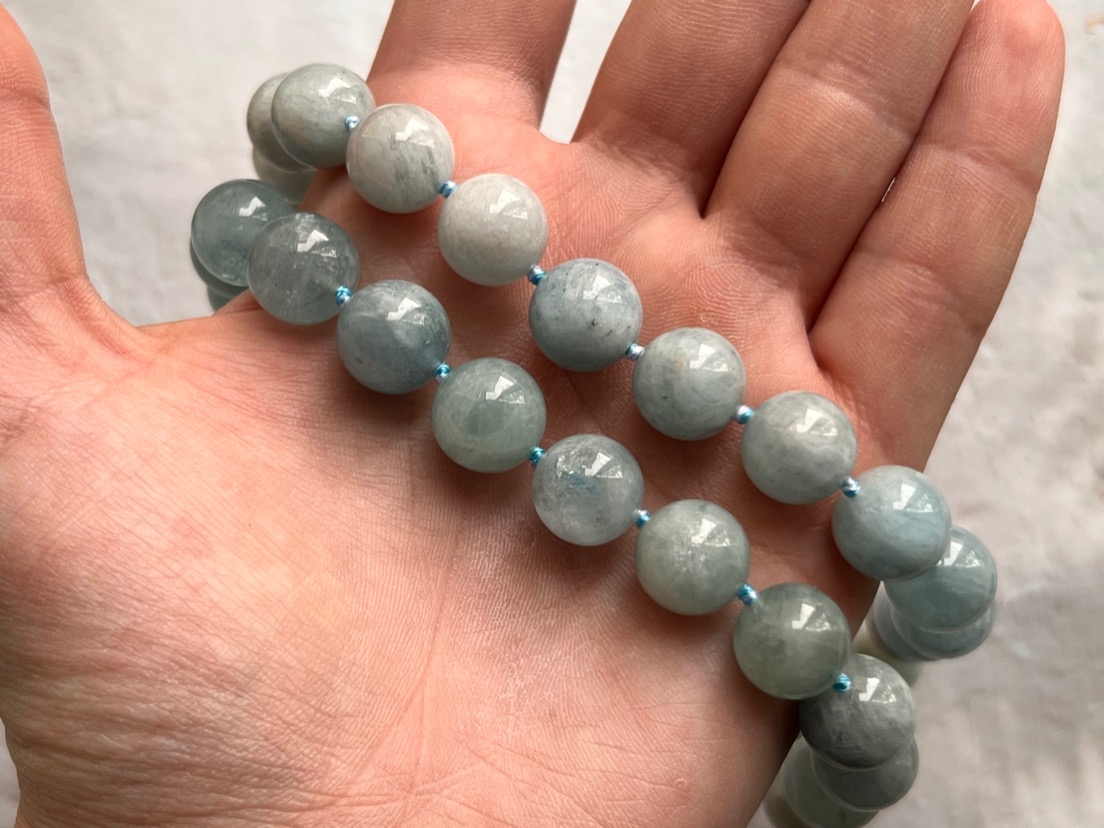 купить Бусы из аквамарина , фото 5