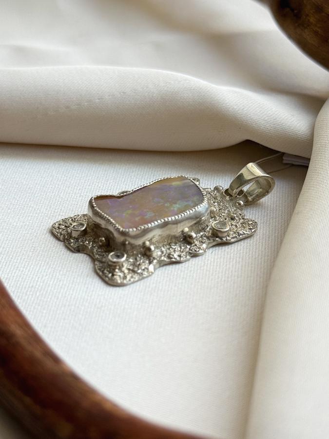 купить Кулон из серебра с опалом  , фото 3