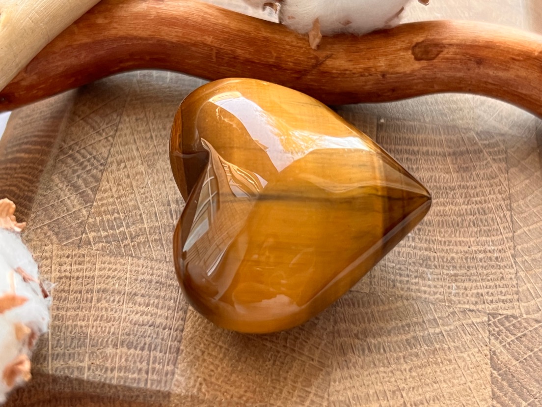 Сердце из тигрового глаза SR-0036, фото 4