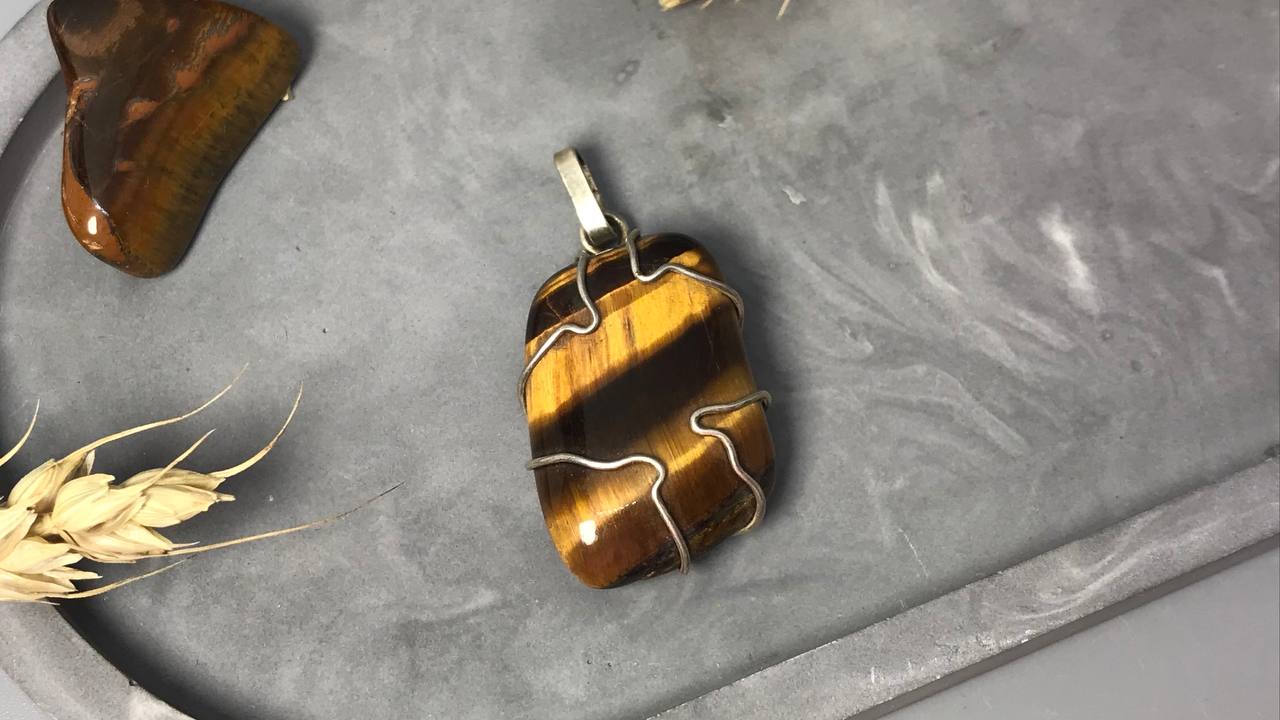 купить Кулон из тигрового глаза , фото 4