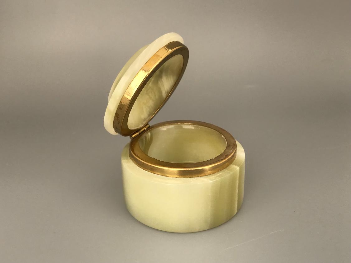 Шкатулка из оникса "Грибок" 4,9х6,4х5,9 см SCH-0006, фото 4