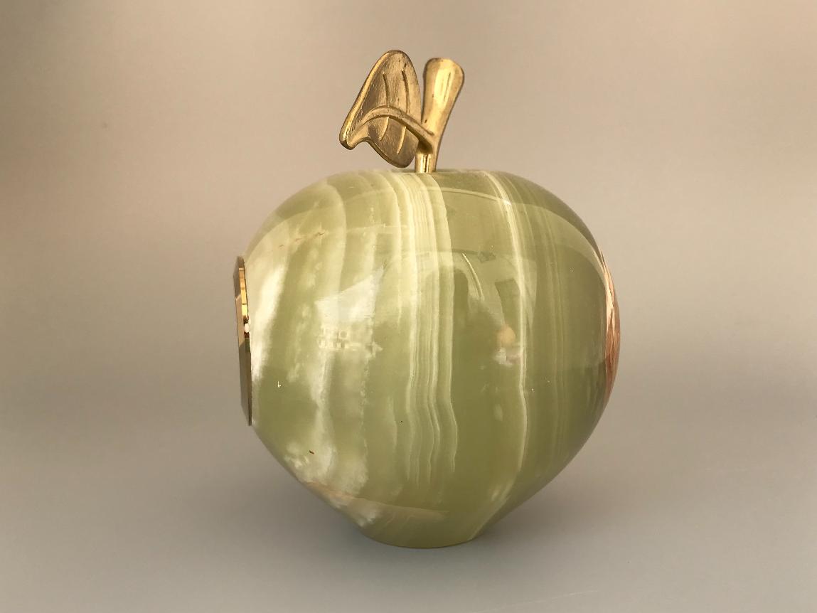 Часы из оникса "Яблоко" CHA-0001, фото 3