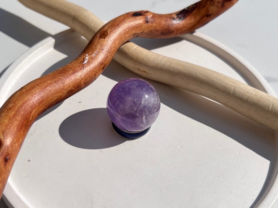 Шар из аметиста, d - 2,8 см SH-0303, фото 2