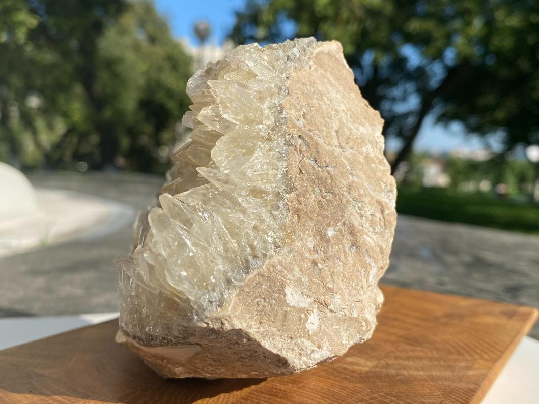 Кальцит, друза, 13,5 х 9,0 х 8,9 см. DRU-0076, фото 5