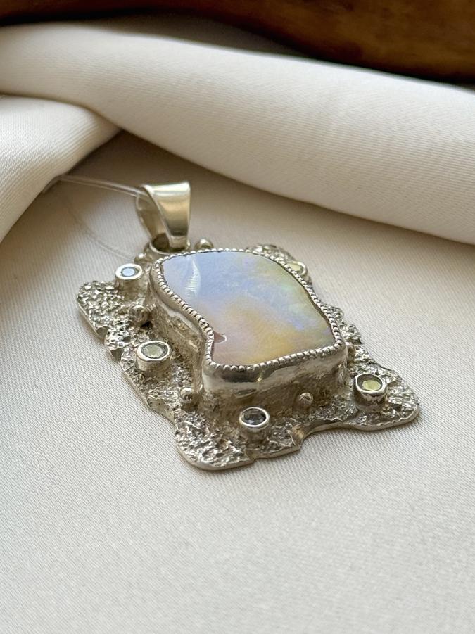 купить Кулон из серебра с опалом  , фото 4