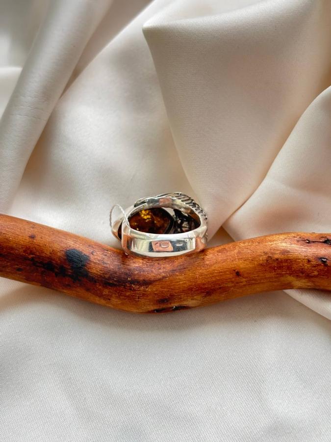 купить Кольцо из серебра с турмалином  , фото 3