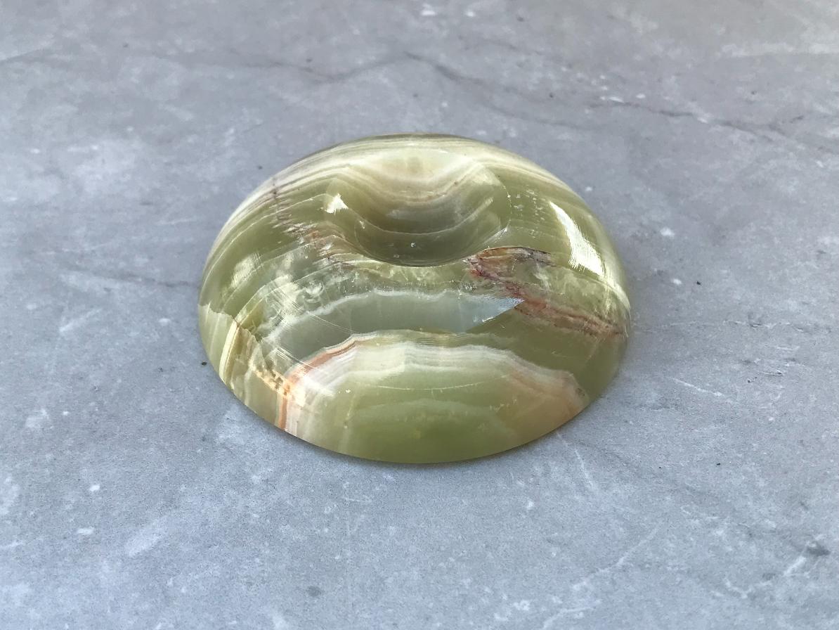 Подставка под шары из оникса, 6,4х1,8х6,5 см POD-0002, фото 1