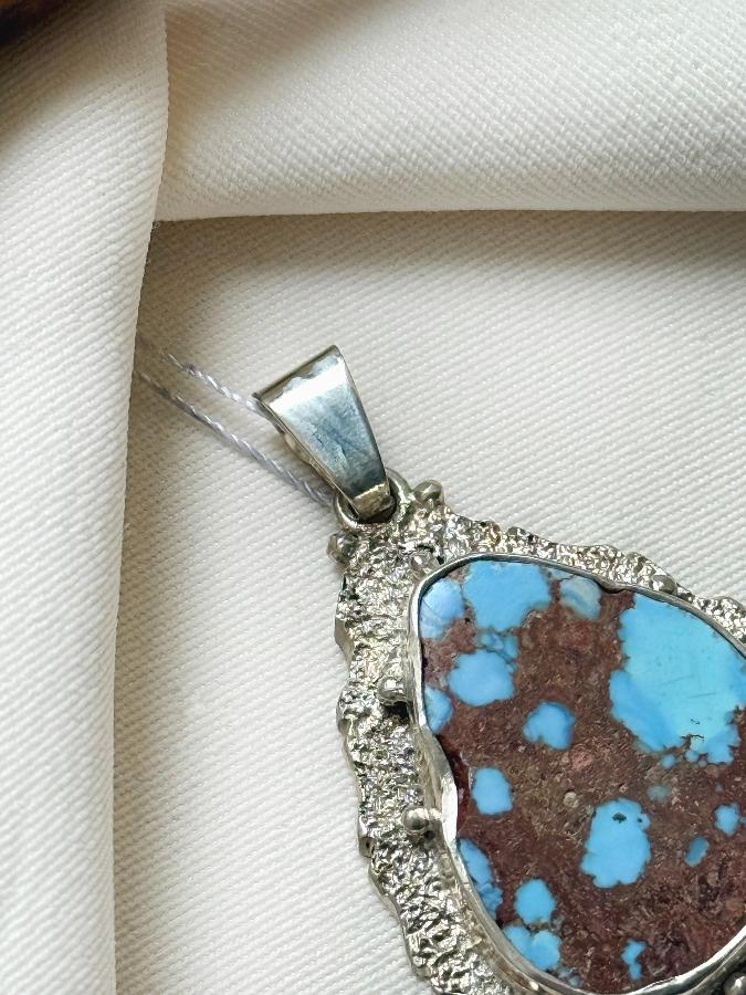 купить Кулон из серебра с бирюзой  , фото 3