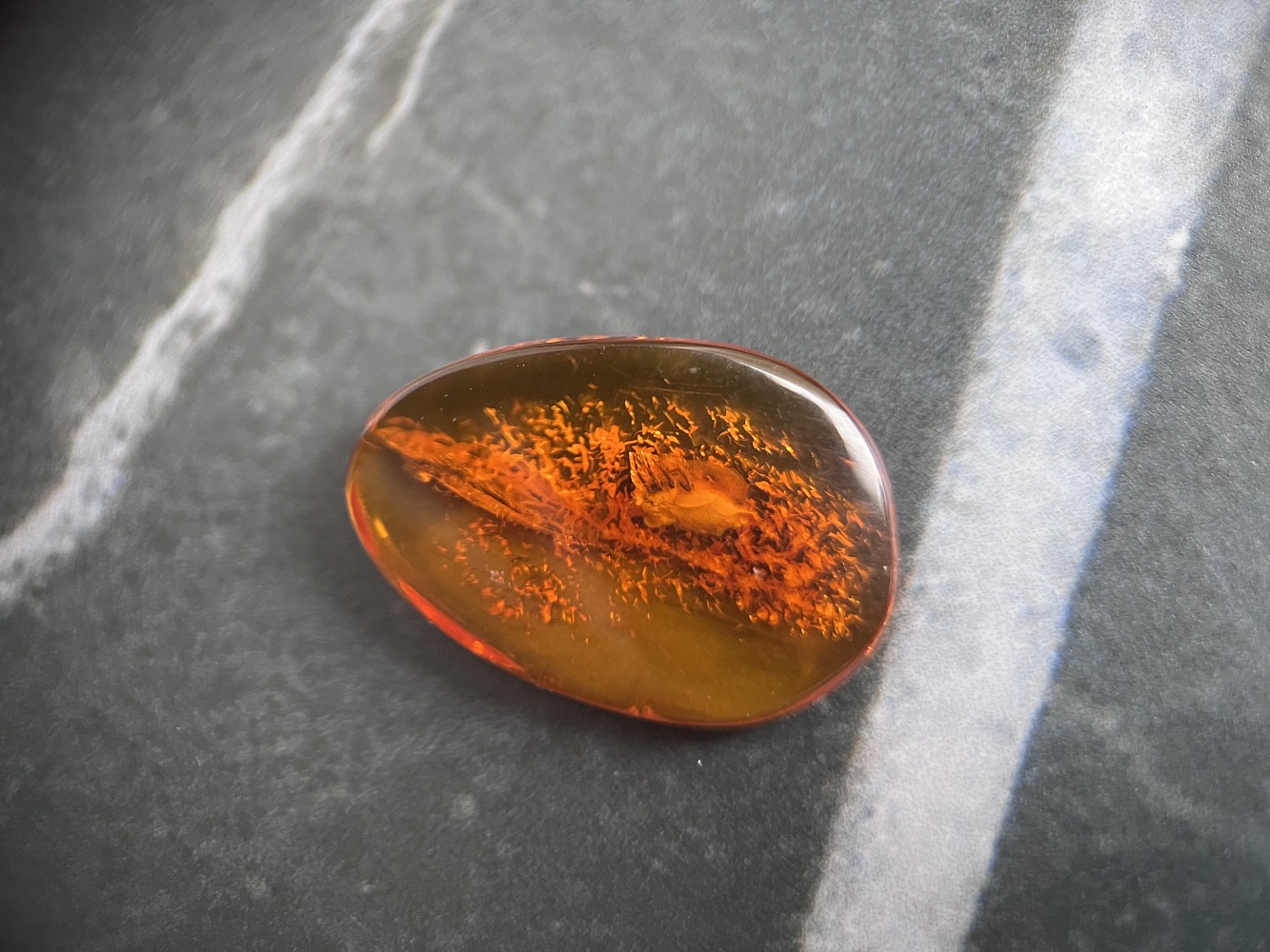 Янтарь с инклюзом (паук) , фото 1